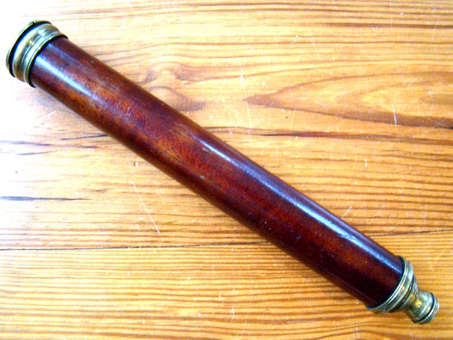 A fabulous 18th century single-draw pocket telescope circa 1780 — image 2